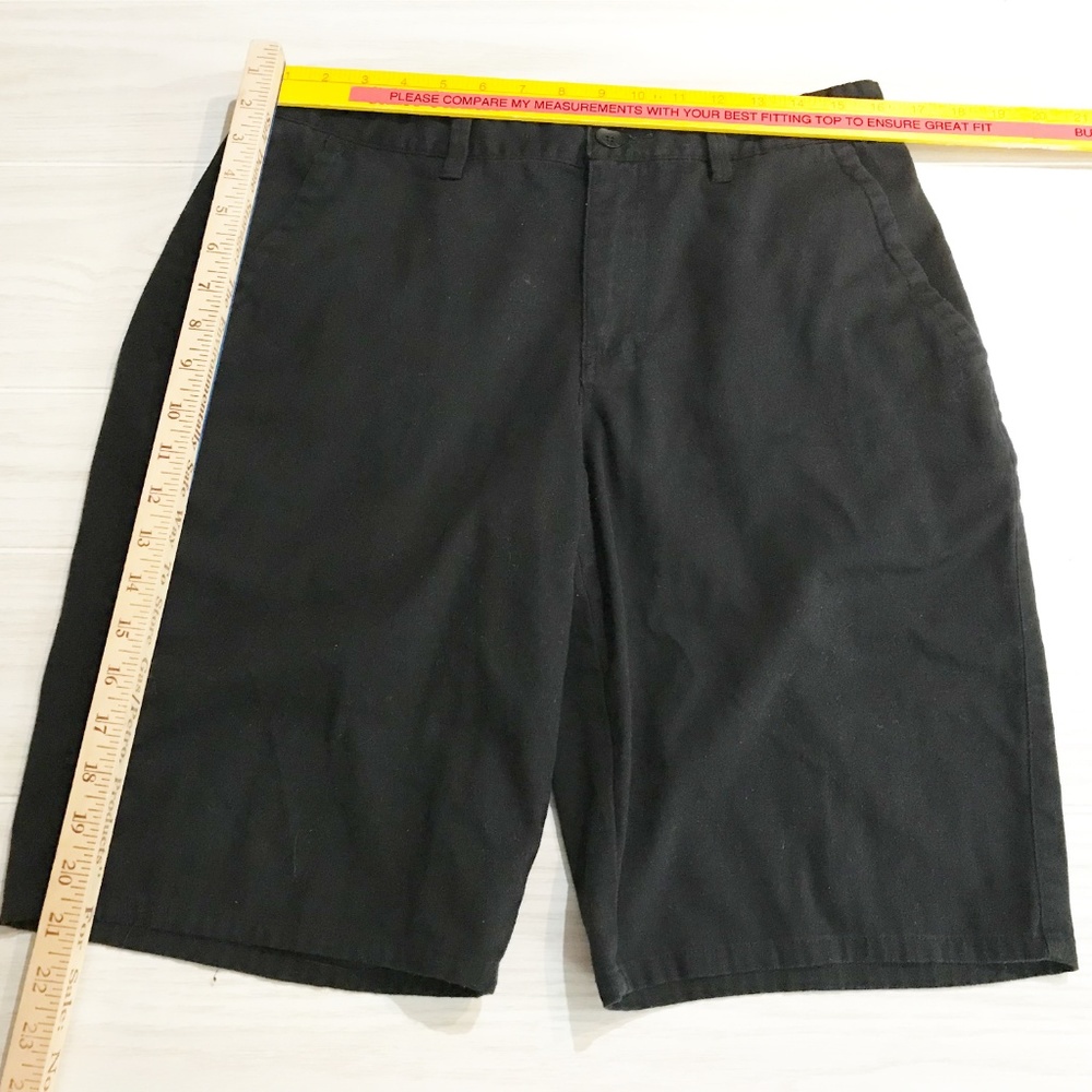 Tony Hawk black Skater Shorts Cotton Spandex 31 - Picture 3 of 6